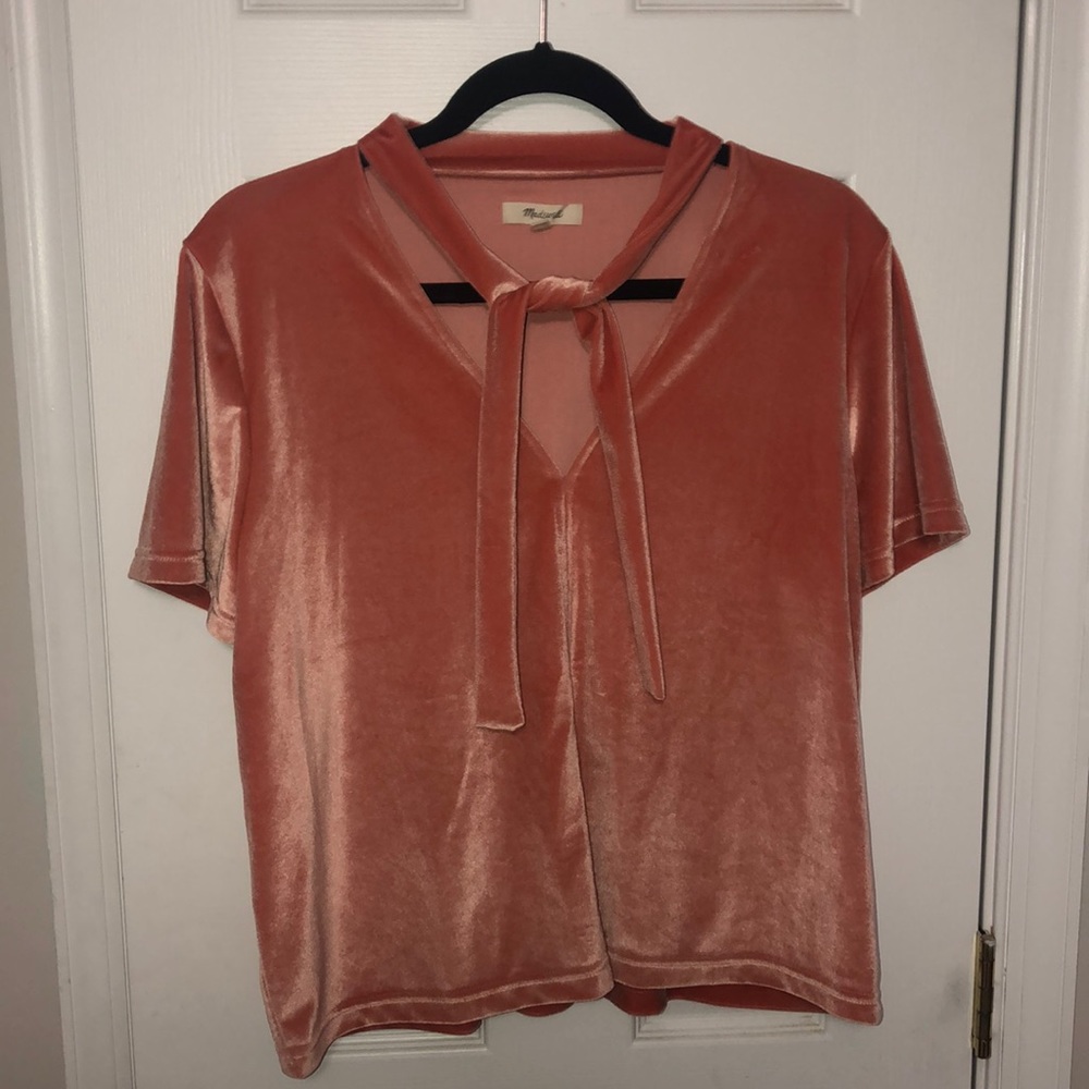 EUC Madewell Velvet shirt Sz XL